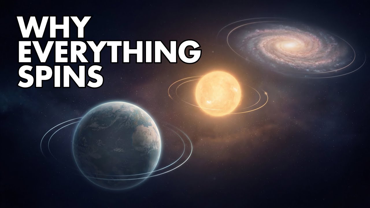 Why Everything in the Universe Spins | Science For Sleep