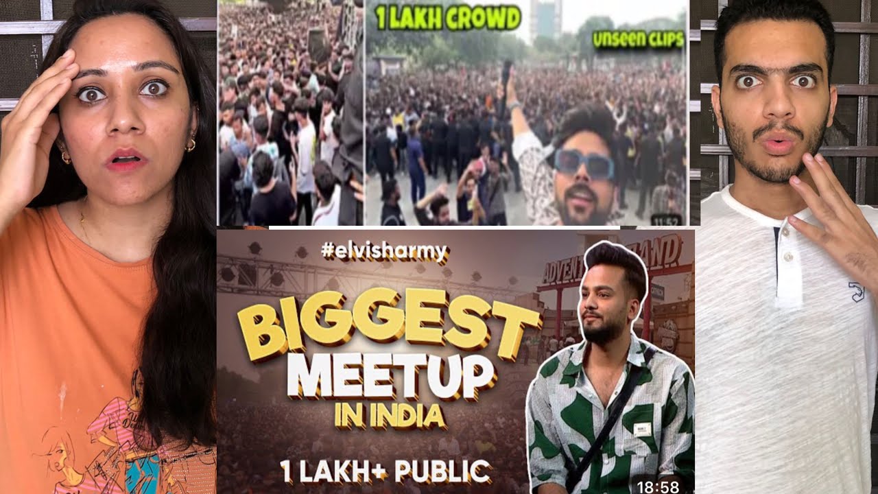 Elvish Yadav Delhi Biggest Meet-up || Elvish Yadav Army || Pakistani Reaction