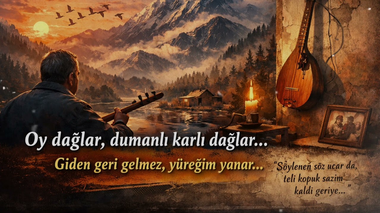 Bir Ömür Harcadım Boşu Boşuna - Dumanlı Dağlar (Yeni Türkü)