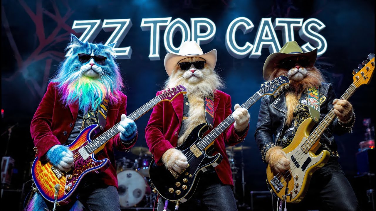 «COOL CAT GROOVE — ZZ Top Cats [Официальный клип]»