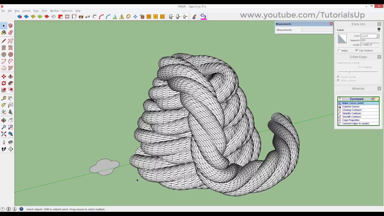 How to use follow me and rotate in Sketchup