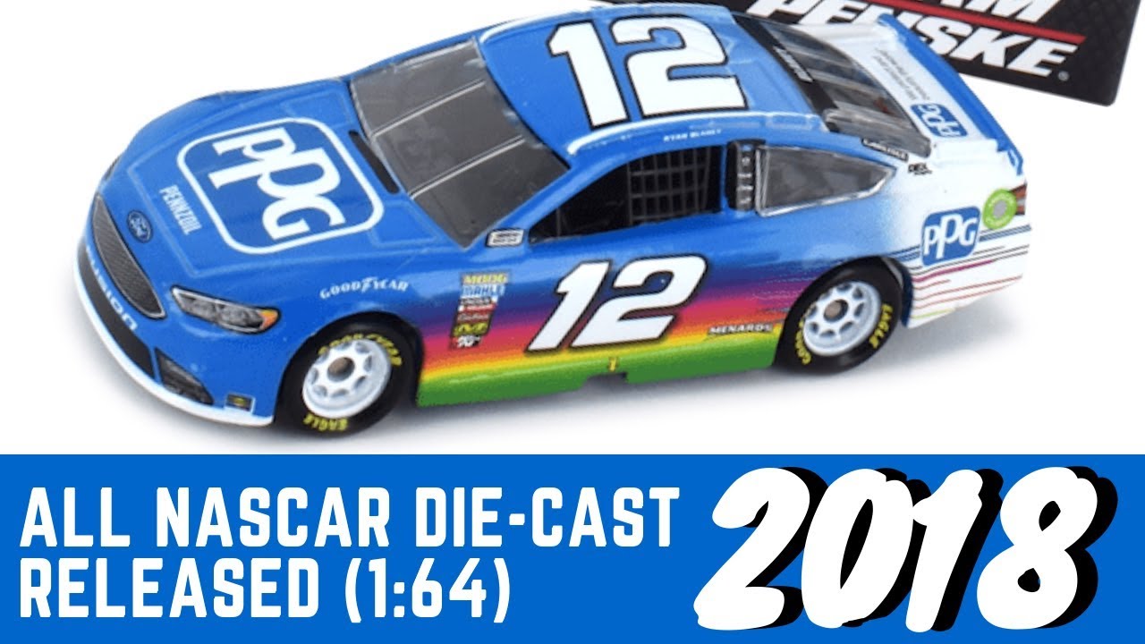 All 2018 NASCAR Die-Cast Released (1:64)