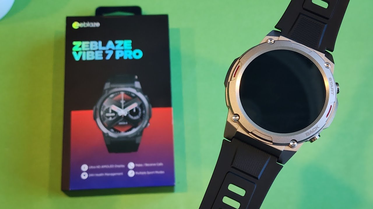 Zeblaze Vibe 7 Pro | Amoled Calling Smart Watch | Review | Xcessories Hub Pakistan