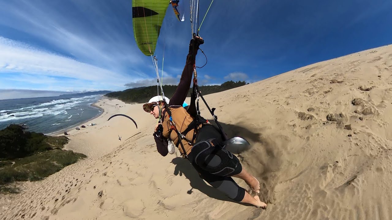 Sand Dune Surfing