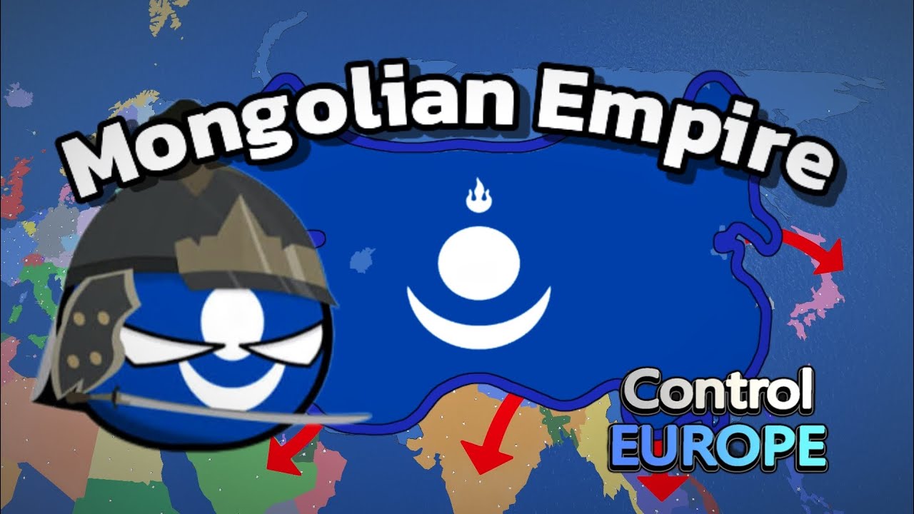 Я завоевал мир, играя за Монгольскую империю в Roblox Control Europe!