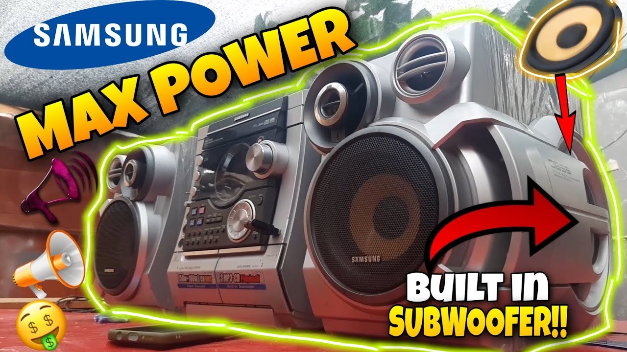 🛠️ANALIZANDO🔊SAMSUNG MAX ZJ730s + PRUEBAS DE SONIDO Y BAJOS🔊