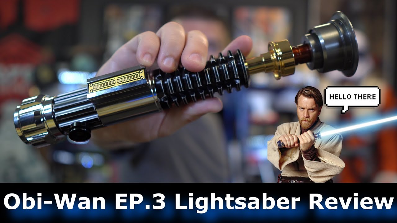 Star Wars Obi-Wan EP3 Custom Lightsaber Review From NSabers