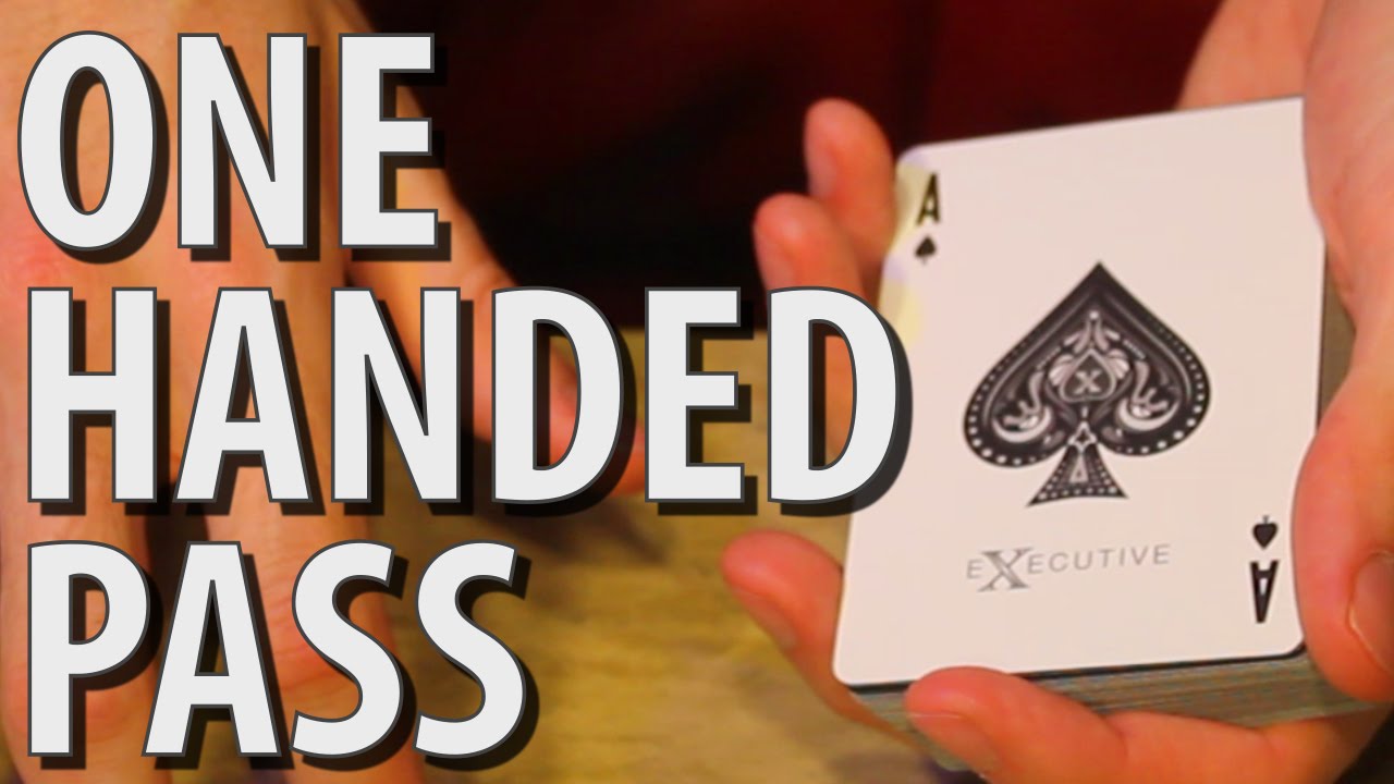 One Handed Pass - MAGIC TUTORIAL