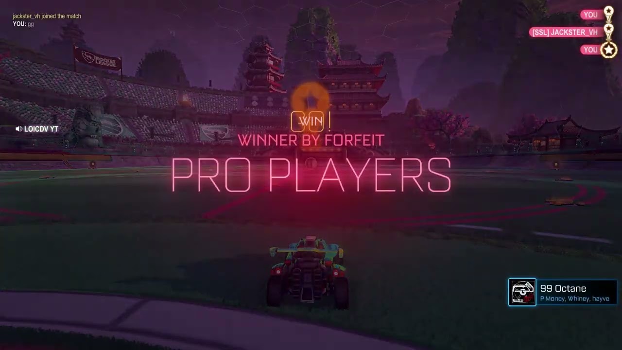 Rocket League tornooi spelen