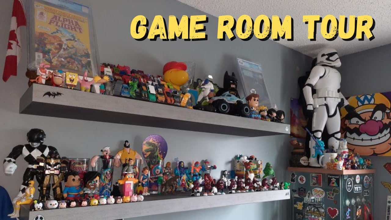 GamerAlley Game Room Tour - Matt's Games & Collectibles