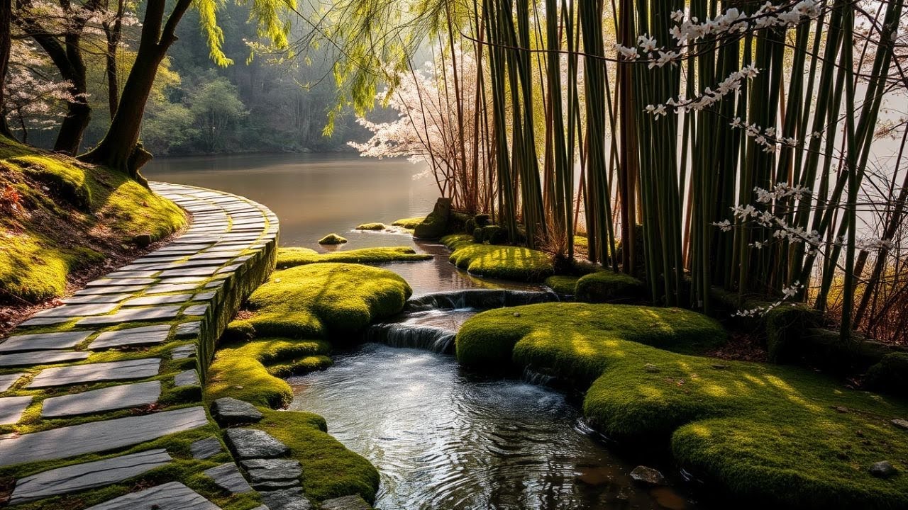 Peaceful Music with Nature Sounds Vol8🌿Gentle Sleep Music for Restful Nights, Spa Relaxation&Healing