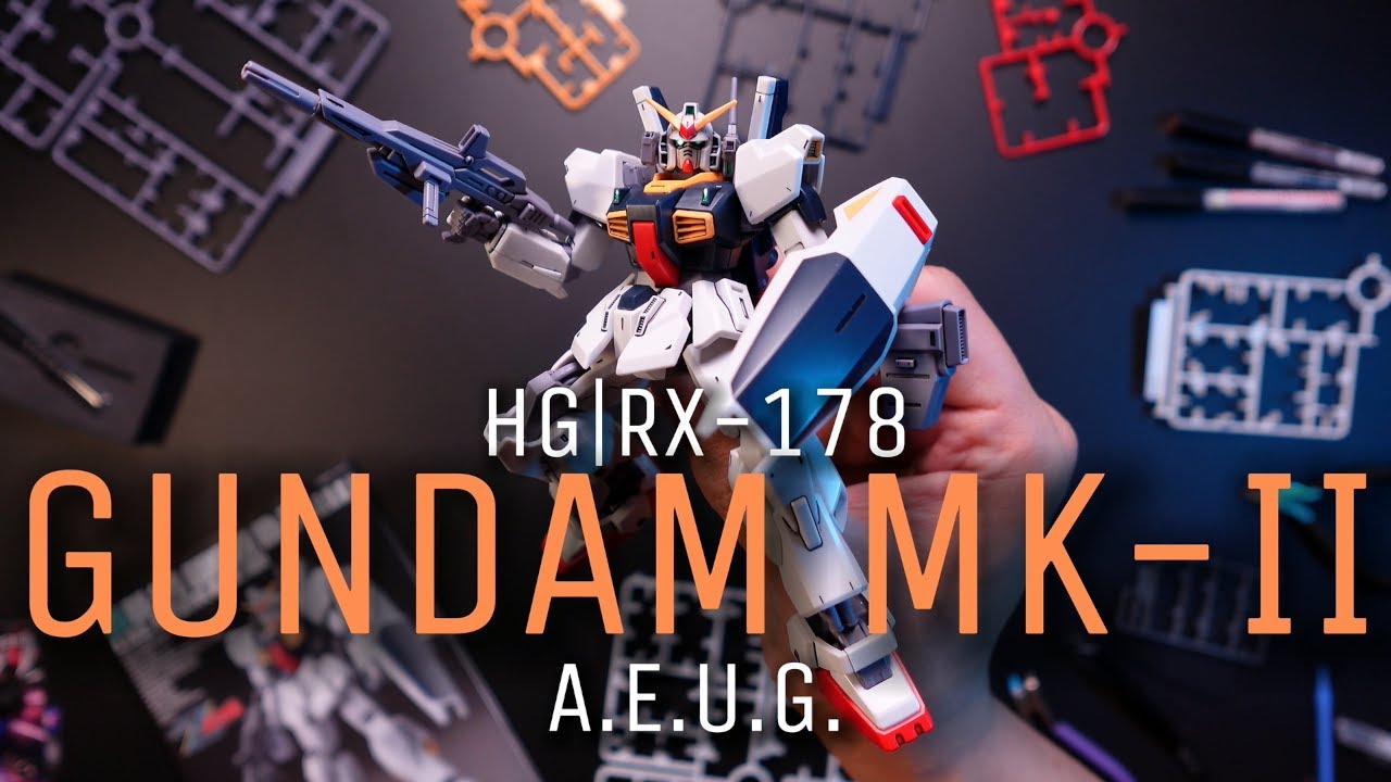 HG RX-178 Gundam MK II AEUG | Mobile Suit Zeta Gundam | ASMR Speed Build
