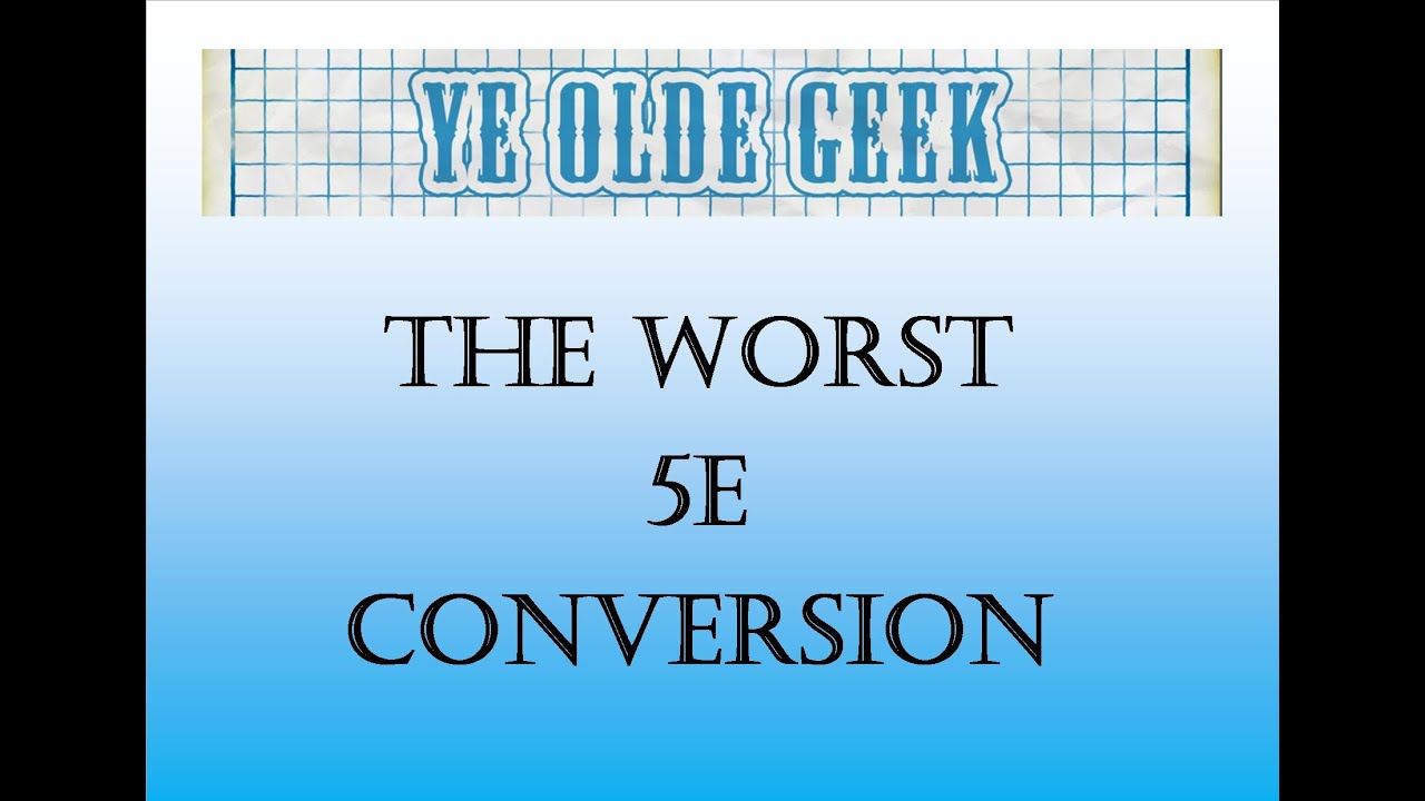 The 5E D&D Conversion that should never have happened! The Tomb of Horrors.