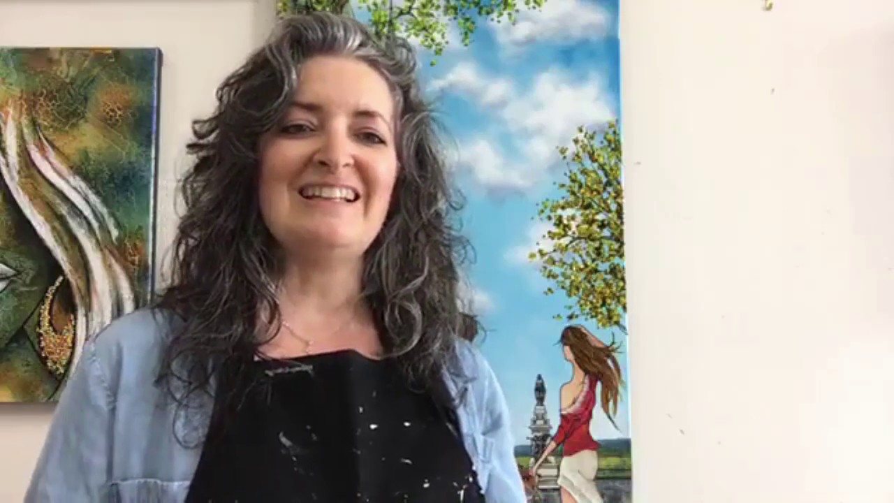 Projet Rue St Louis - Techniques de vitrail et comment peindre de la peau par Josée Cloutier