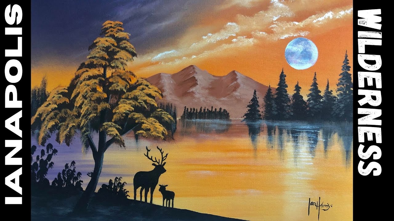 # 458 How to paint easy to follow step by step. (Acrylic)