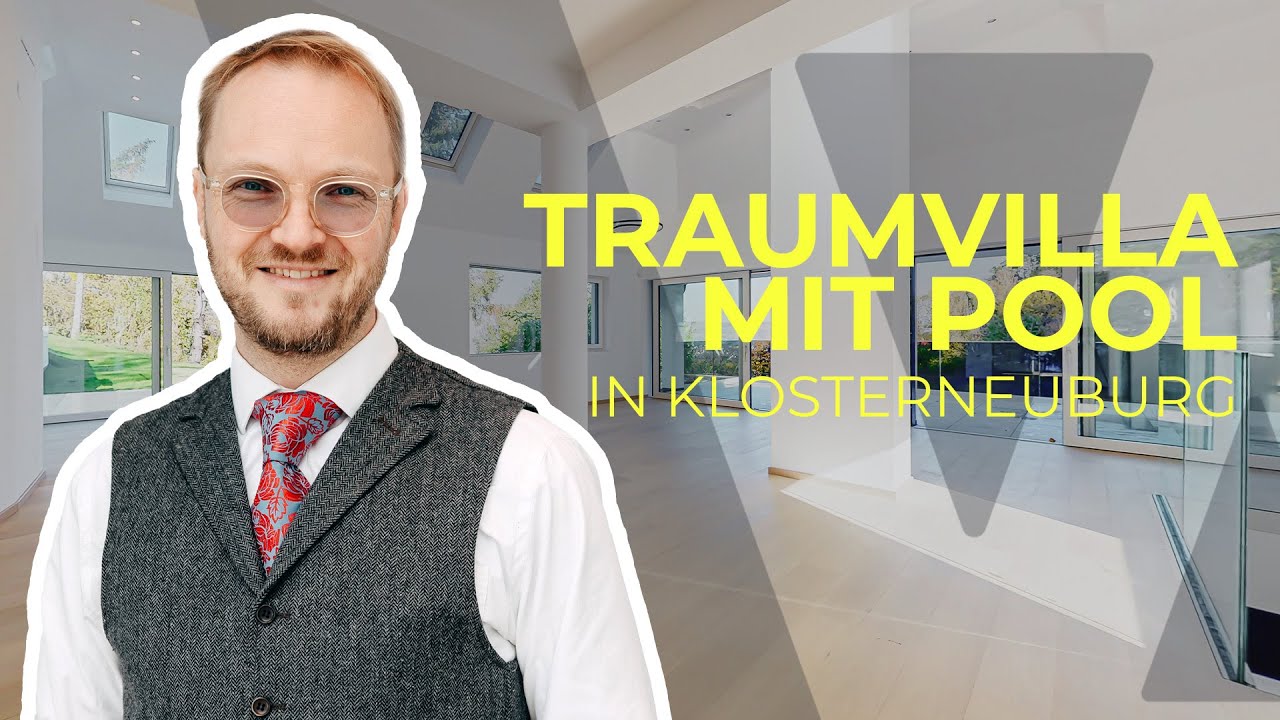 Luxus-Villa mit Infinity-Pool & Traumausblick an Wiener Stadtgrenze