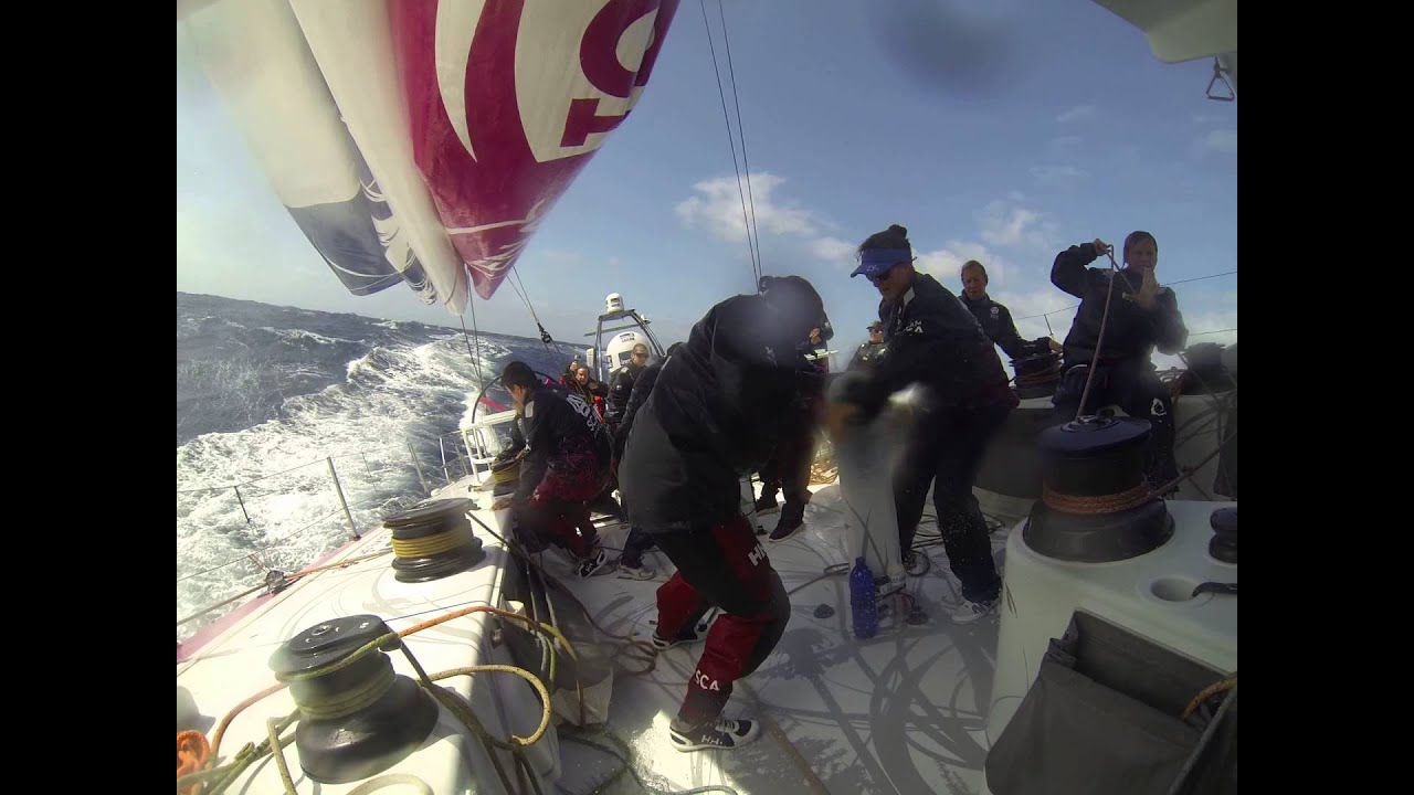 VO65 Team SCA - Tacking