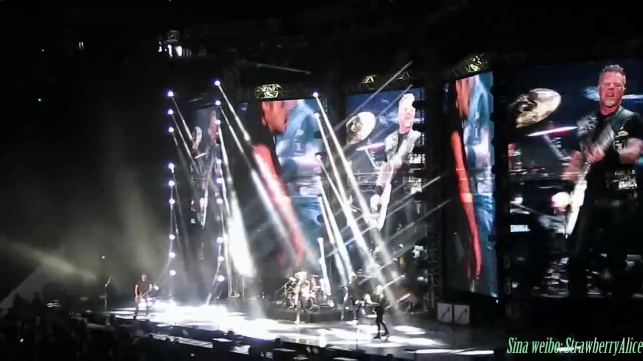 【Strawberry Alice】Metallica WorldWired Tour 2017 Shanghai , Mercedes Benz Arena , 15/01/2017.
