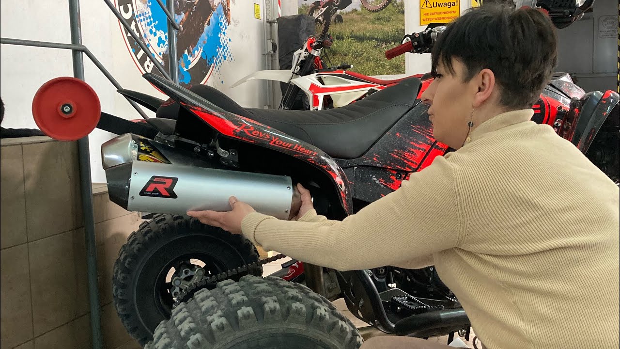 Przerabiam quada FMF vs DOMINATOR 1k pln / test fmf i dominatora #blackekipa