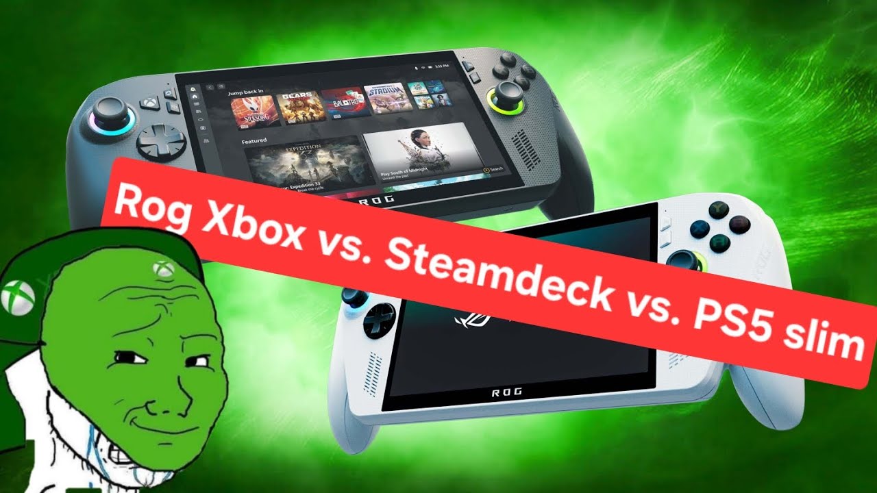 The Asus Xbox Rog Ally $1000 Comparison 