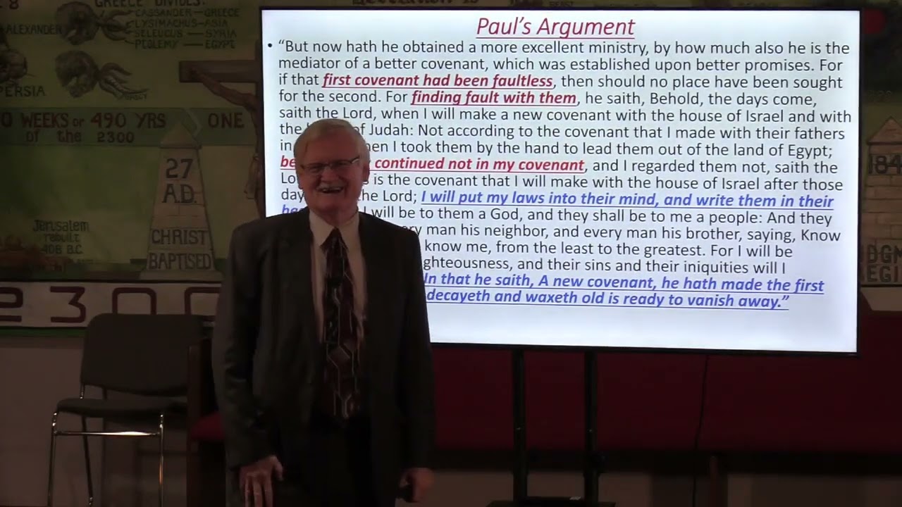 Old and New Covenants pt 6: Something Vanished! Pastor Bill Hughes