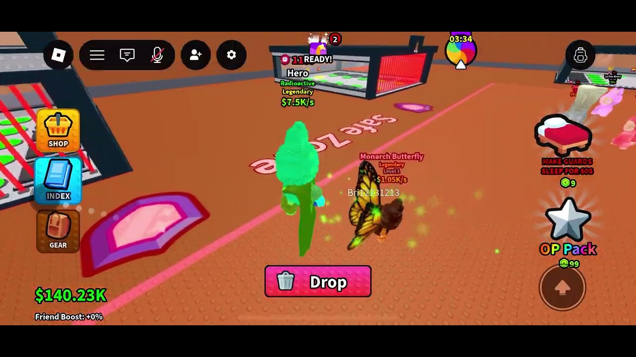 Labubu run 🏃 if you play Roblox, maybe you should play ￼￼