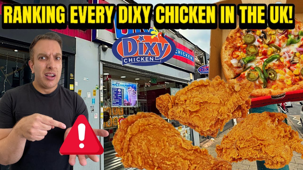 RATING Every DIXY Chicken in The UK! (I messed up on this one!) Episode 1