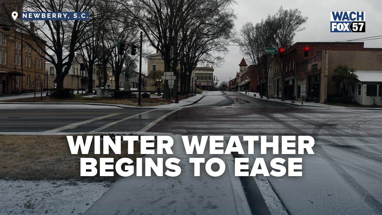 Icy Roads Improve as Weather Eases in Newberry County