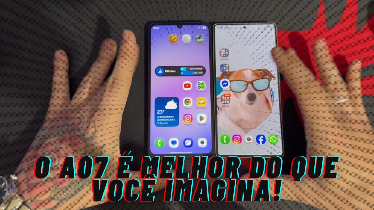 Galaxy A07: O Barato que Surpreende!