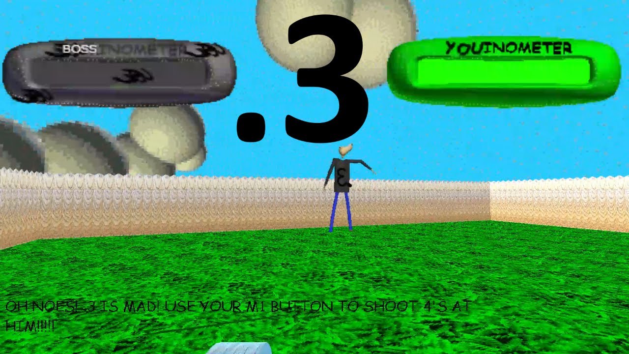 .THREE - (Baldi's Basics Mod)