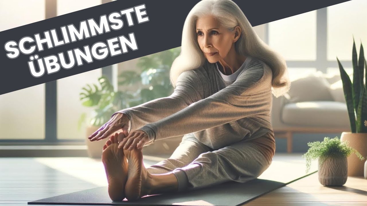 Die 5 SCHLIMMSTEN Übungen ab 50 – Diese unbedingt vermeiden und stattdessen machen!