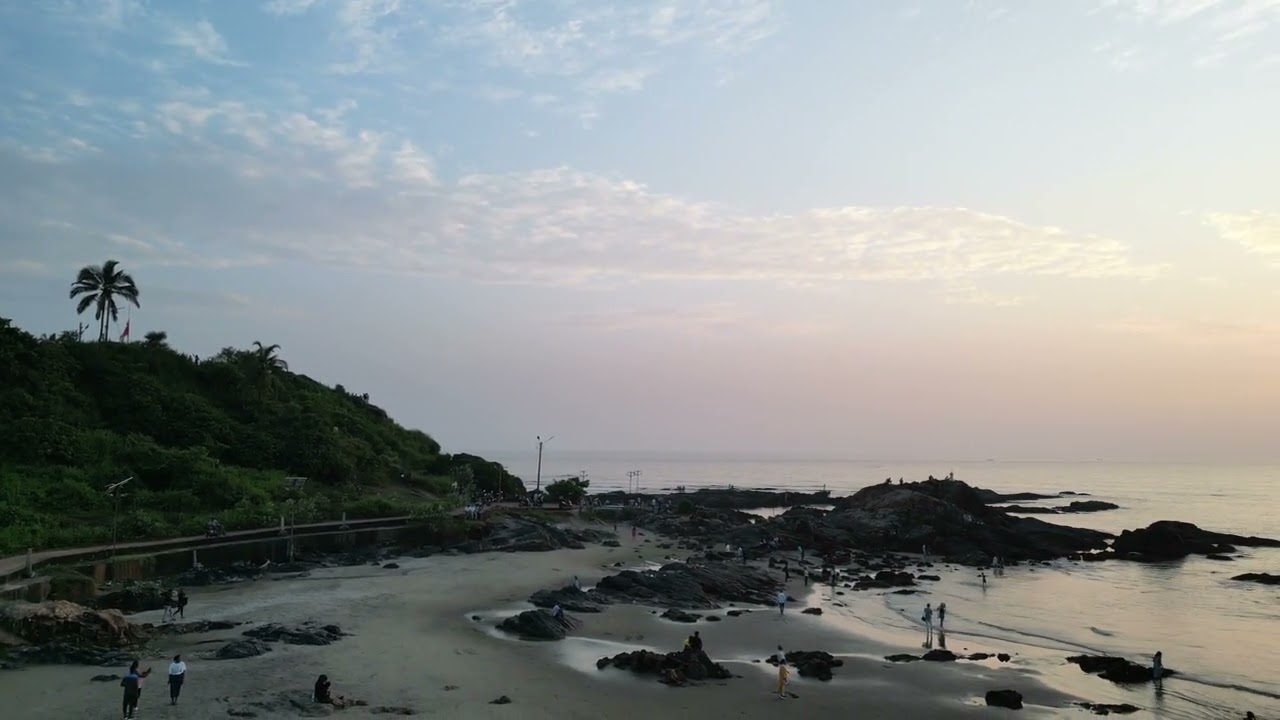 Best Indian beach drone video 4k #exploreindia #beach #youtube #nocopyrightvideos #beachvibes