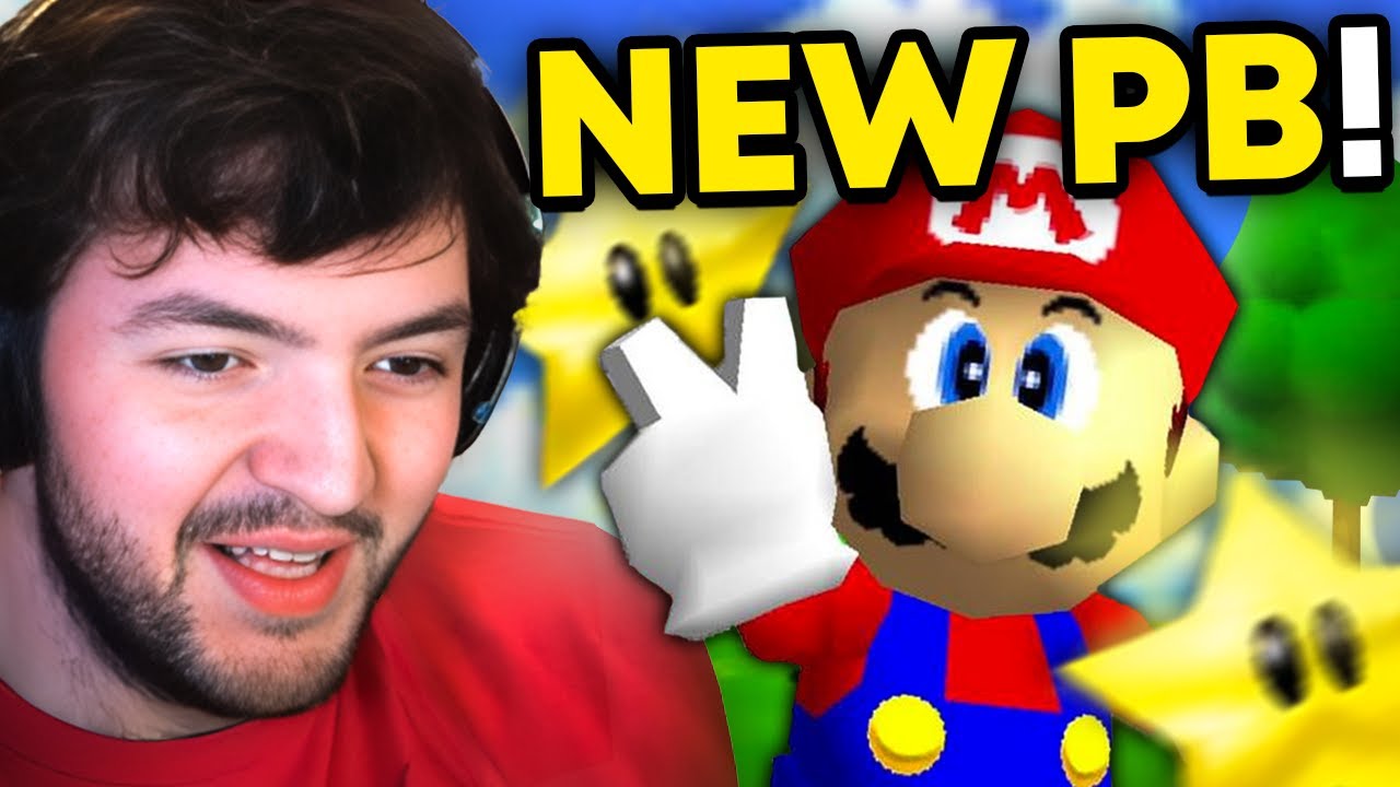 Super Mario 64 120 Star Speedrun in 1:37:19