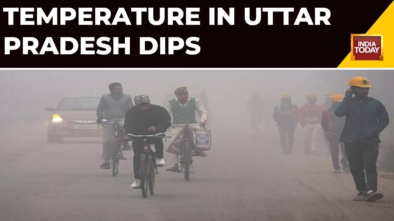 Temperature In Uttar Pradesh Dips | Heavy Fog Makes To Difficult For Commuters