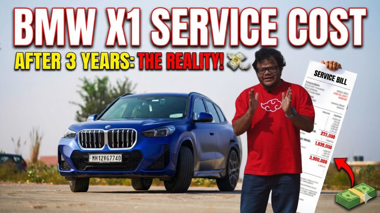 BMW X1 Service Cost After 3 Years: The Reality! 💸 (Bill Reveal)