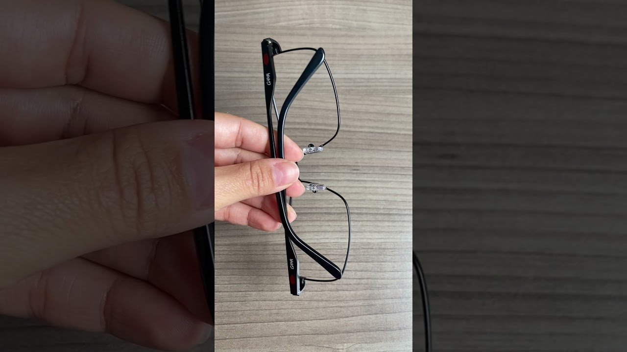 Armação de óculos esportiva masculina