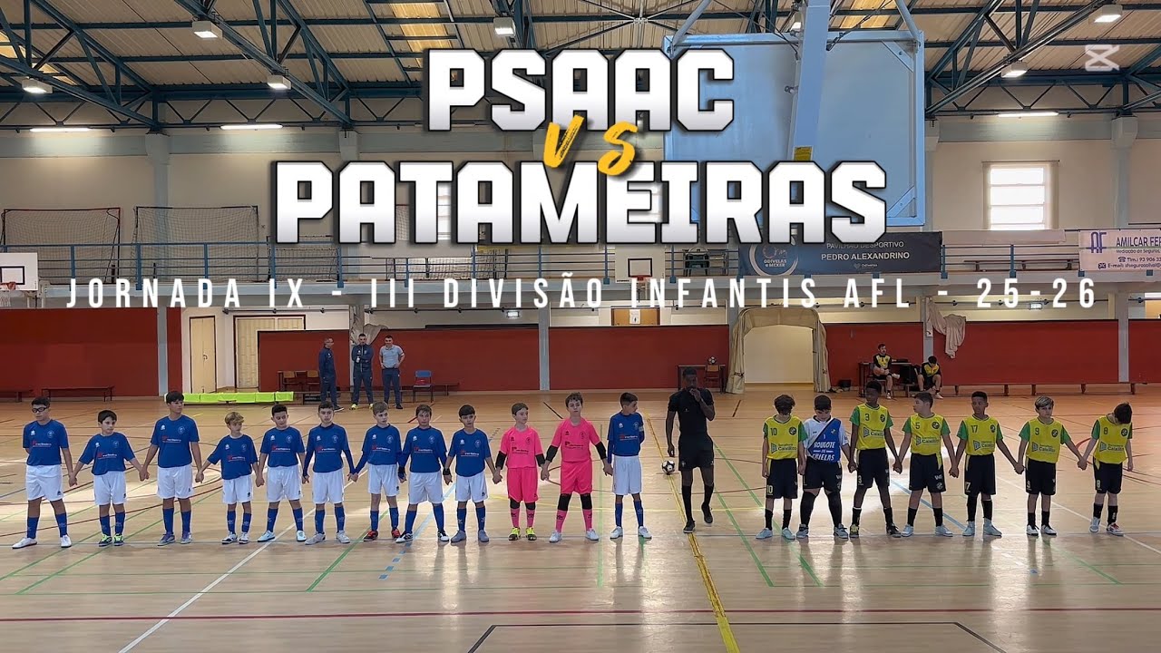 PSAAC vs Patameiras - Jornada IX - III Divisão Infantis AFL - 25-26