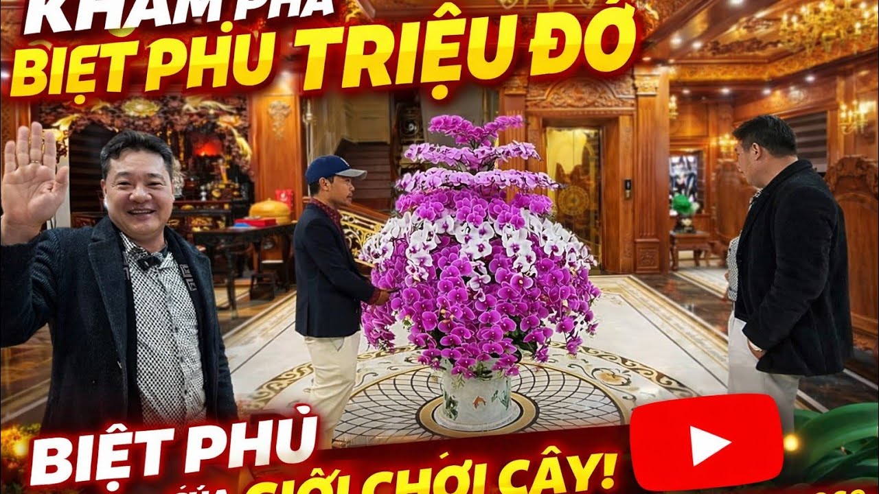 Khám Phá Biệt phủ Triệu Đô - của giới làng cây cảnh. 