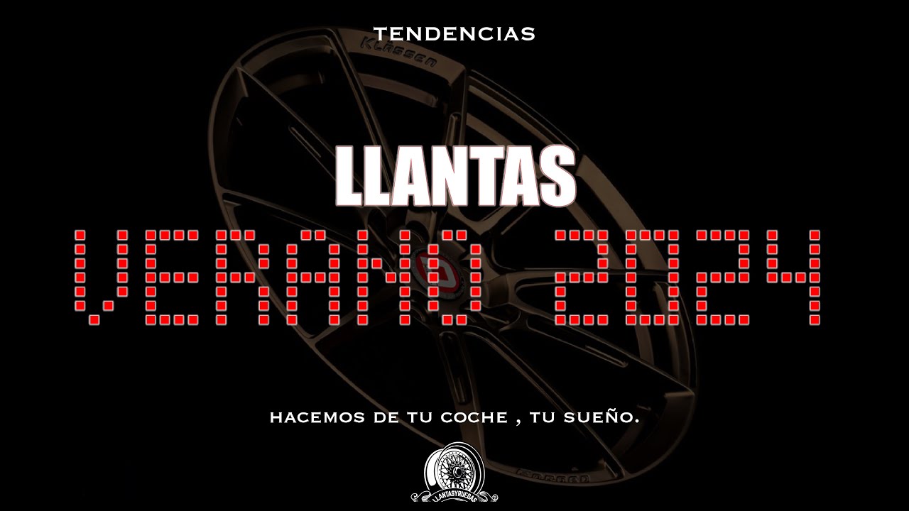 ¿Cuales son las TENDENCIAS DE VERANO 2024 en LLANTAS para coches?