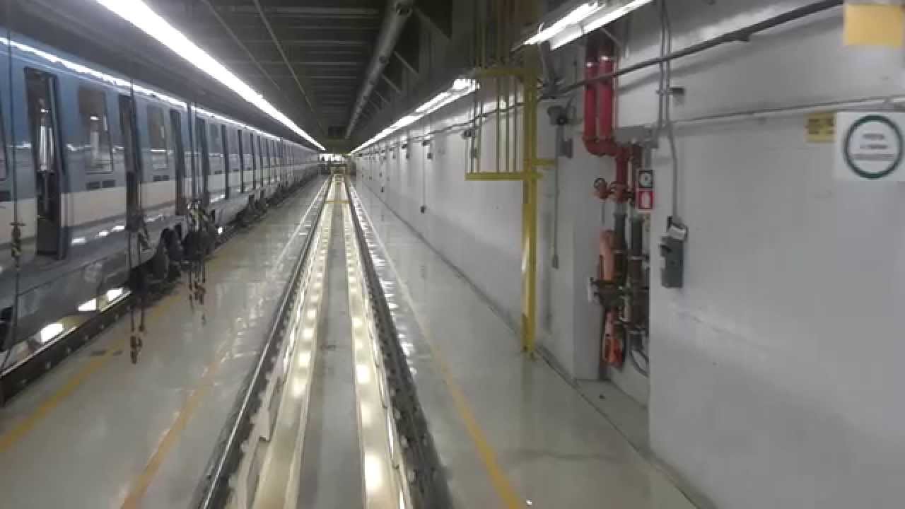 Métro de Montréal - Ateliers Montmorency - ligne 2 orange