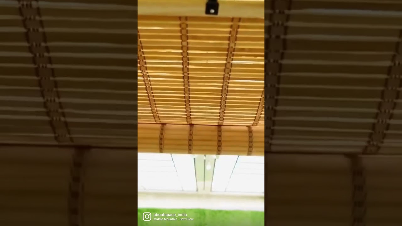Open up the Curtains 🪟 Bamboo Blinds by About Space