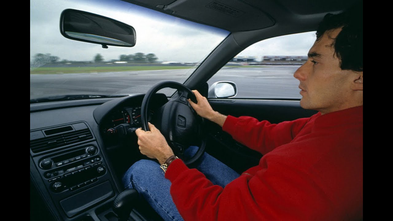 Ayrton Senna tests Honda NSX-R at Suzuka 1992