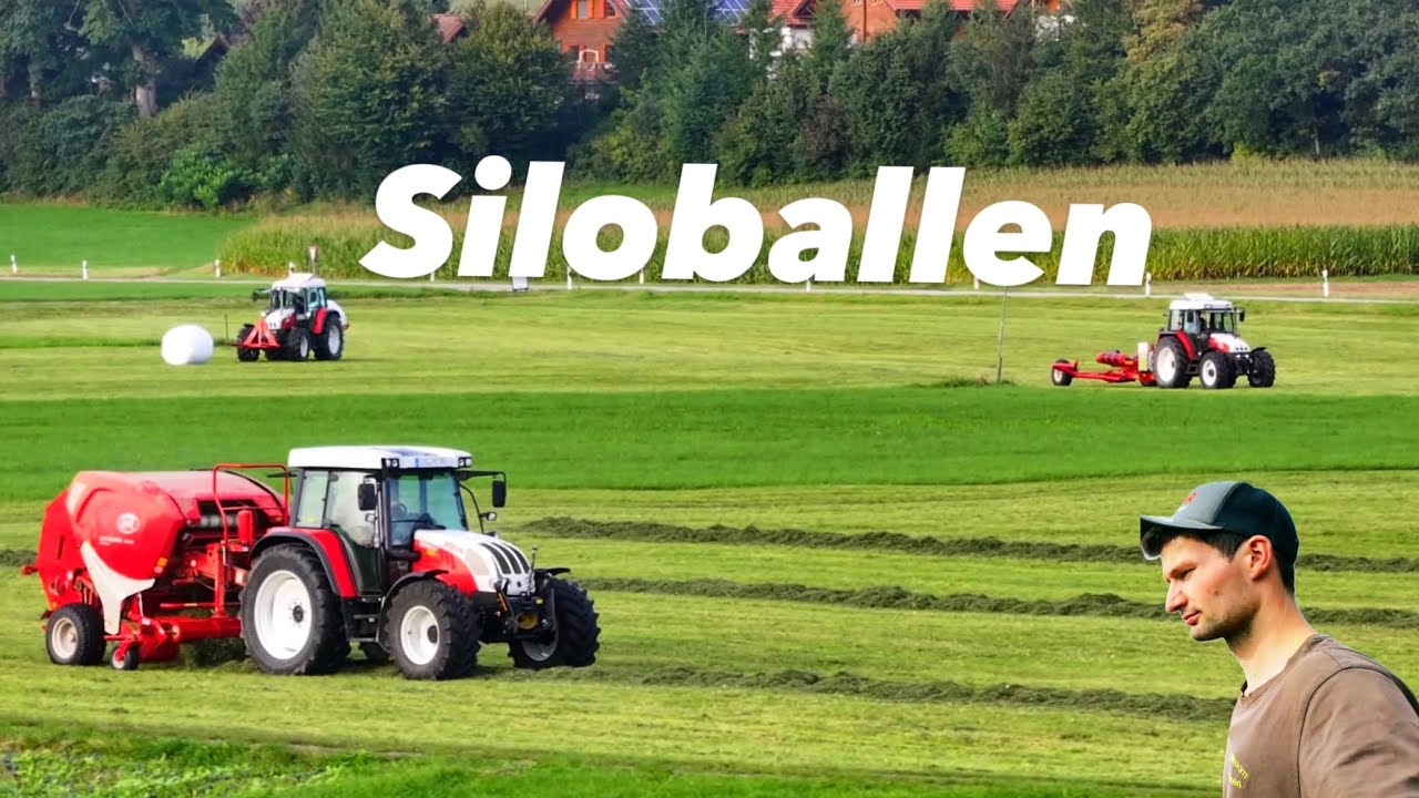 Unser erstes Silo dieses Jahr | Stroh häckseln | Bauernhofteam 