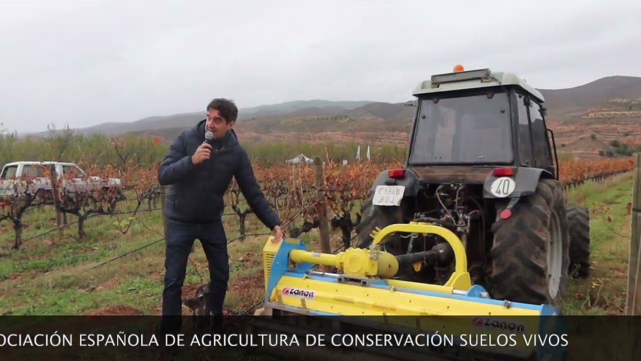 Jornada Campo 30|11|23. Cubiertas vegetales en viñedo. Finca La Plana de Vico. La Rioja. Vers. corta