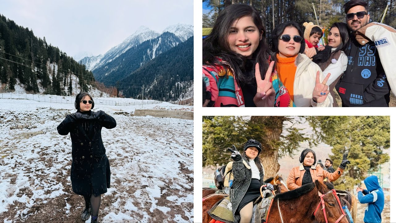 Areee ab hum kaha chalee👀 #viral #travel #trending #vlog #kashmir #pehlgam #snow #jammukashmir 