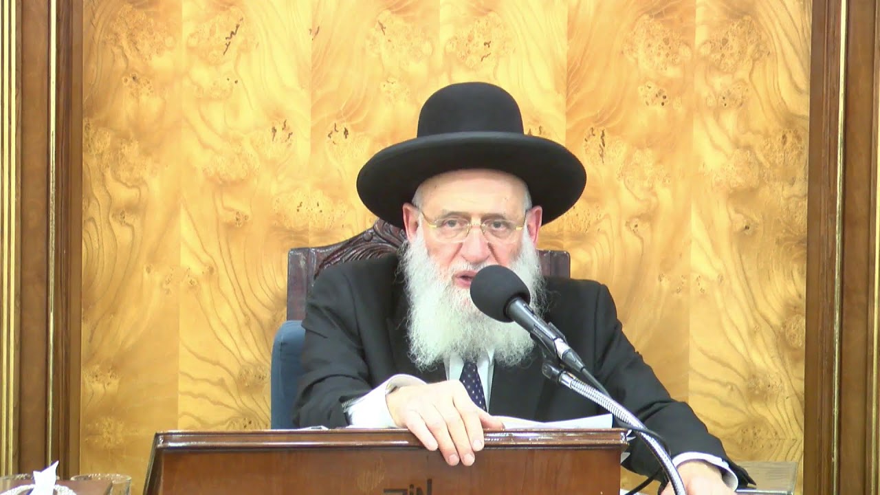 הרב אלבז – שיעור המוסר השבועי – פרשת תצוה תשפ