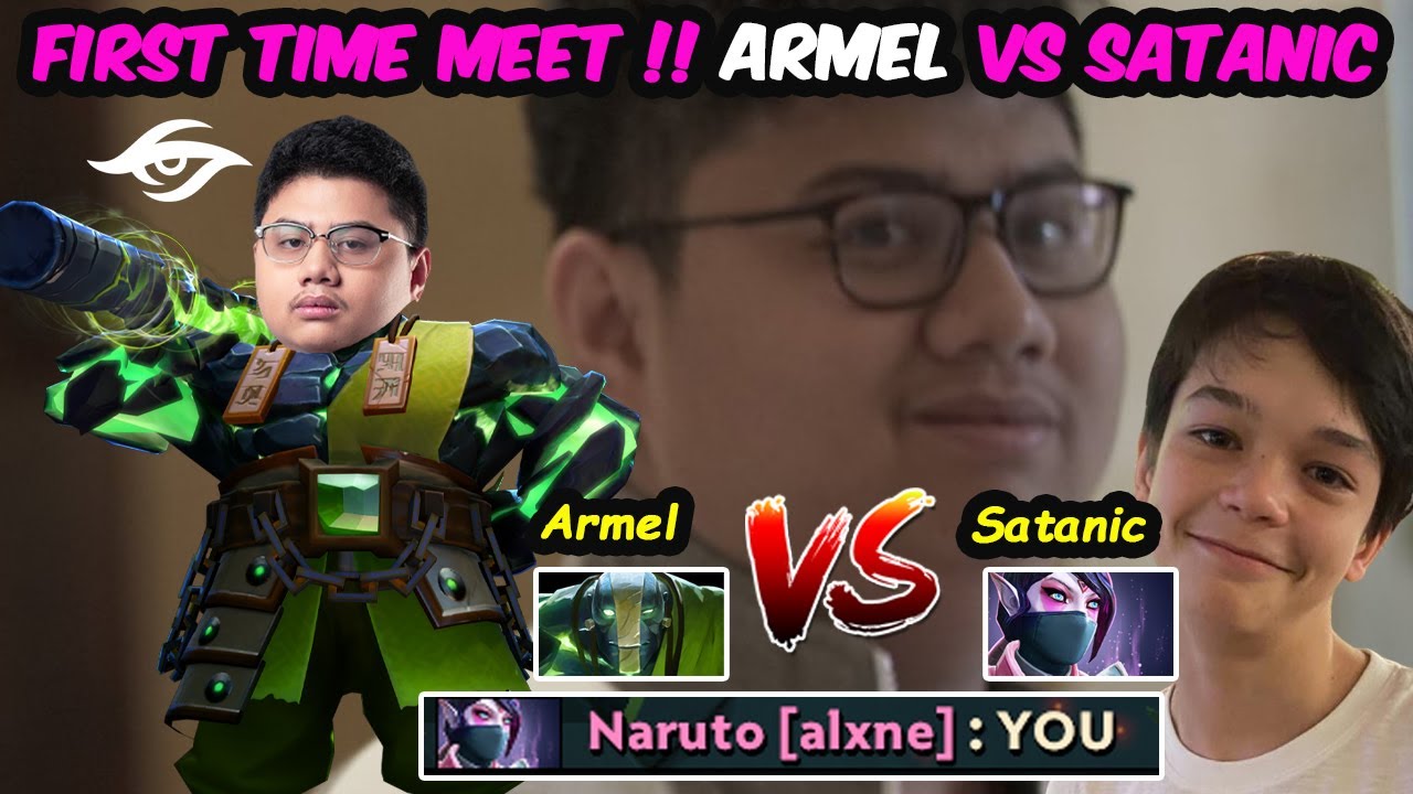 Secret.Armel Dominates with Earth Spirit MIDLANE vs Satanic New Wonderkid Carry in Dota 2