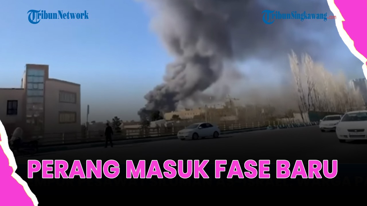 🔴TEHERAN DIGUNCANG SERANGAN BESAR! JET SILUMAN AS DAN ISRAEL BOMBARDIR IRAN