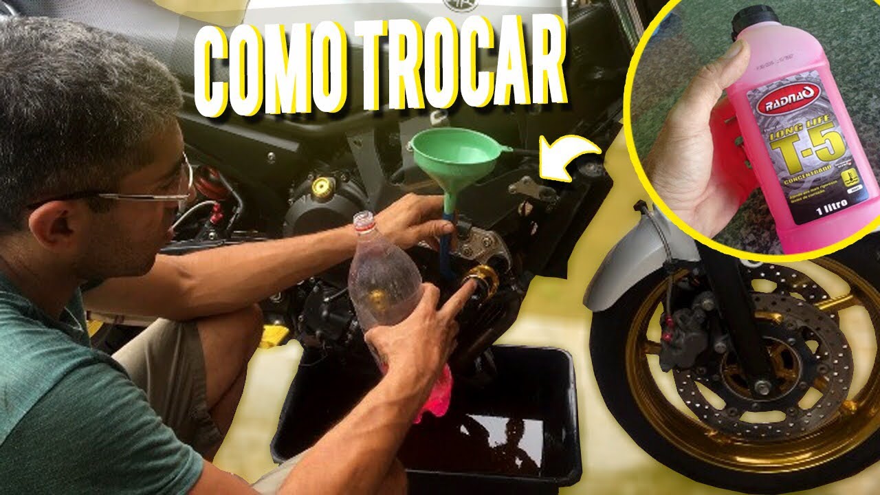 COMO TROCAR O FLUÍDO DE ARREFECIMENTO DA XJ6