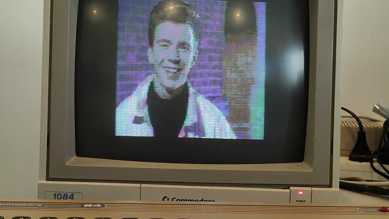 RAD REU - Never Going to Give You up - Commodore 64 Audio so good it gets copyright p 